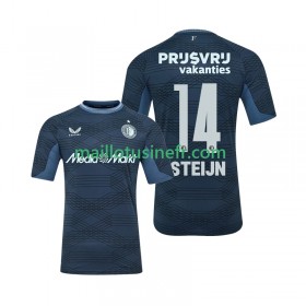 Maillot de Foot Feyenoord Rotterdam Sem Steijn 14 Extérieur 2025-26